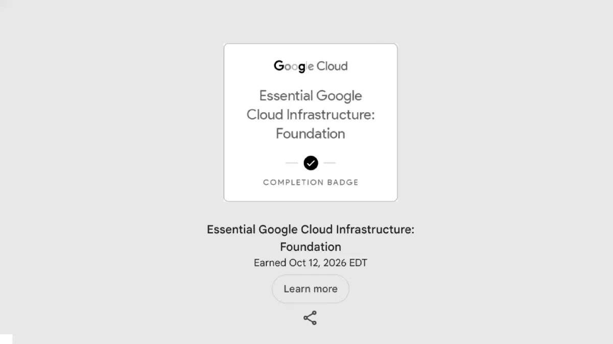 Catatan Dasar Google Cloud Infrastructure