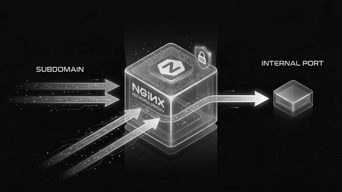 Reverse Proxy dengan Nginx dan Pemasangan Sertifikat SSL