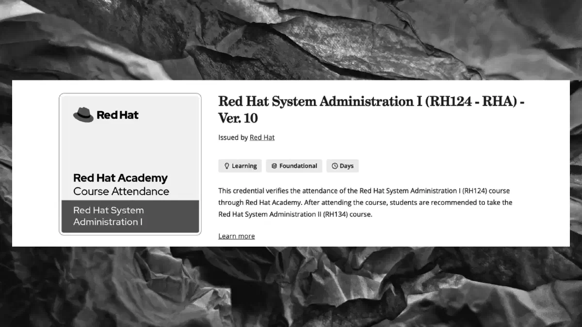 RH124 Red Hat System Administration I - Command Notes