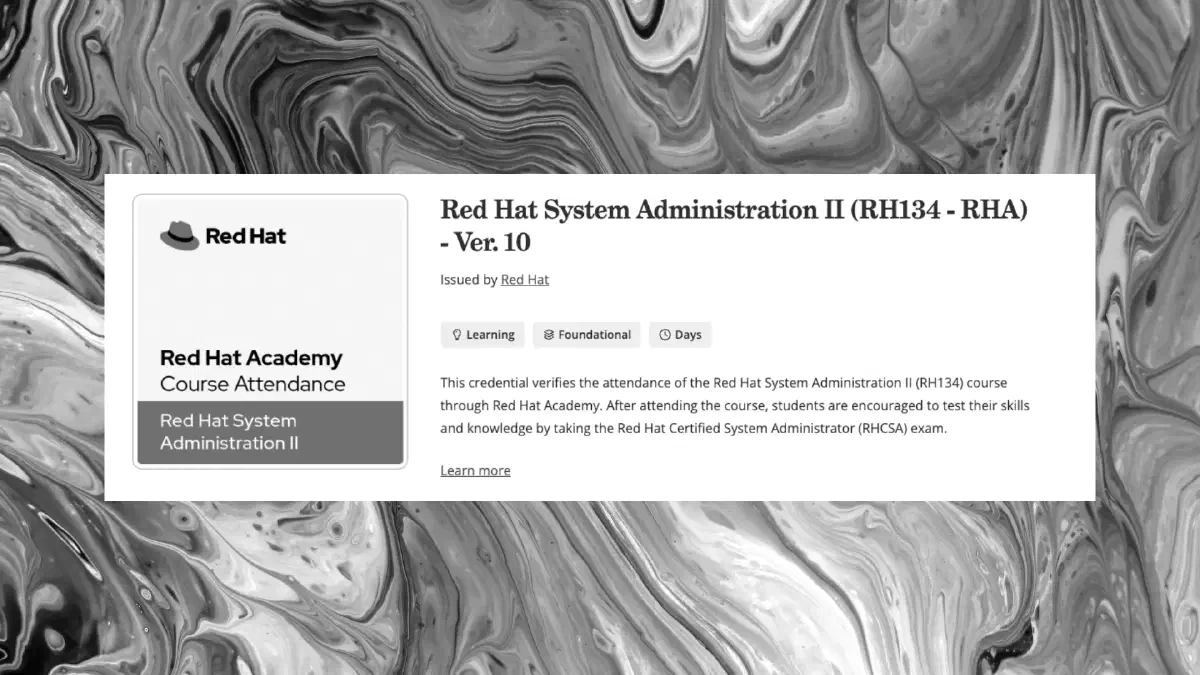 RH134 Red Hat System Administration II - Command Notes (Part I)