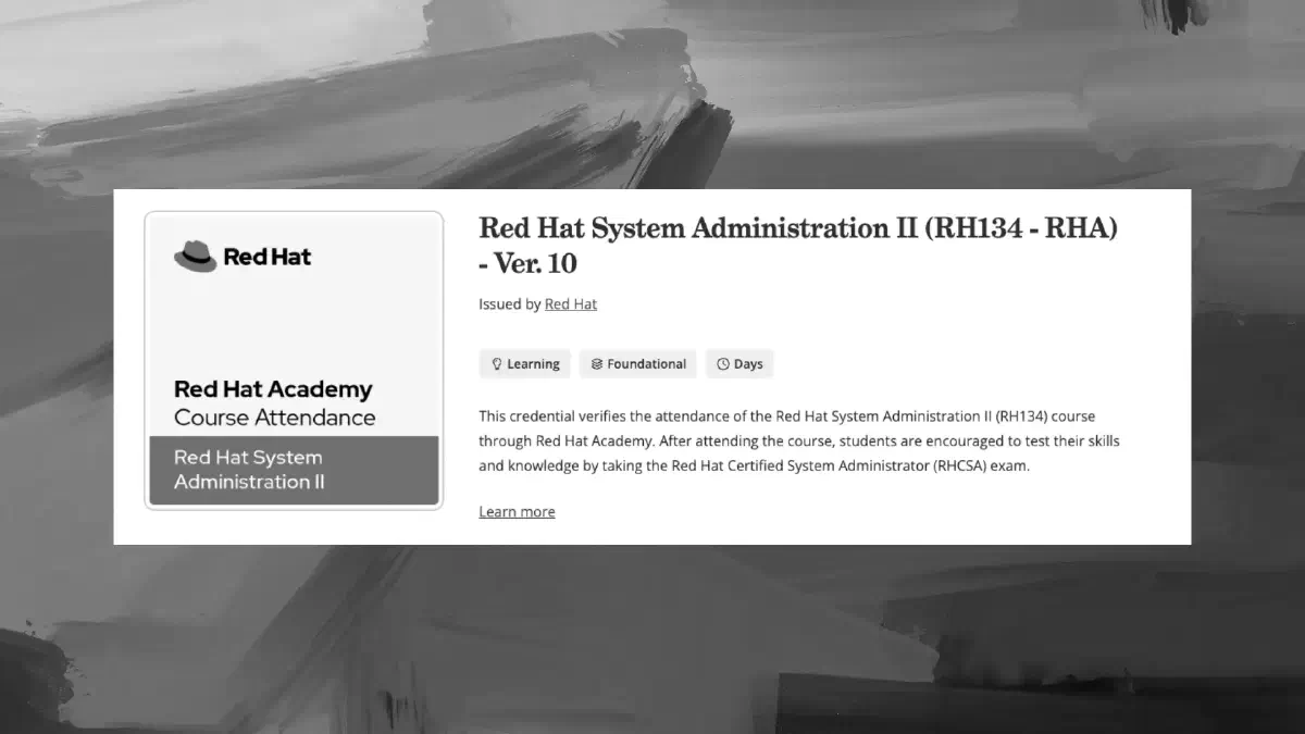 RH134 Red Hat System Administration II - Command Notes (Part II)