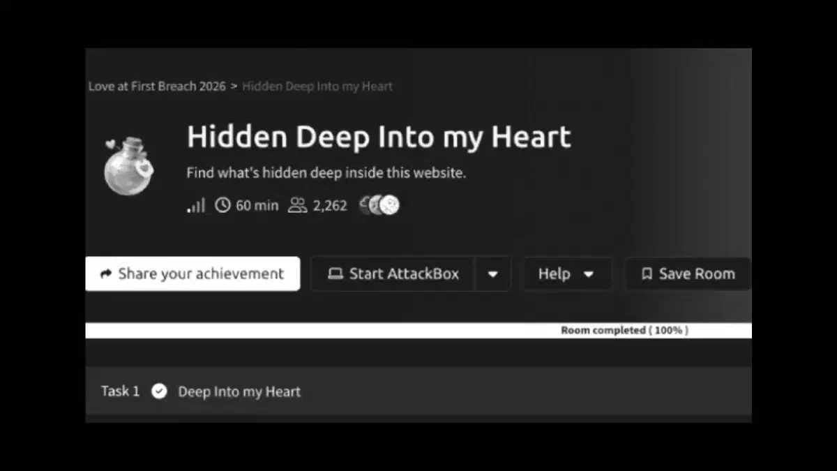 THM/LFB26 : Hidden Deep Into my Heart